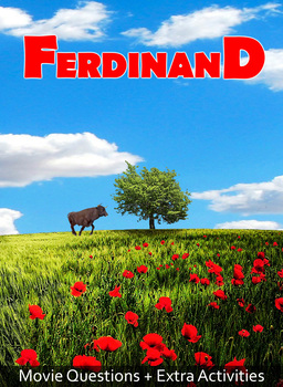 Preview of Ferdinand Movie Guide + Activities - Answer Key Included