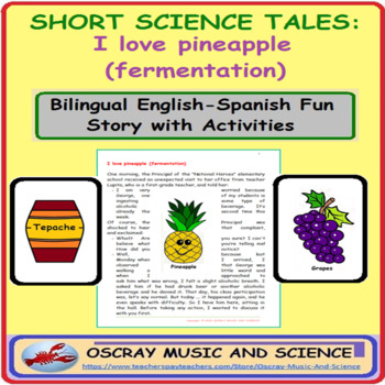 Preview of Fermentation: SHORT SCIENCE TALES for Distance Learning