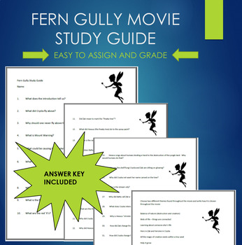 Preview of Fern Gully (Ferngully) Movie Guide