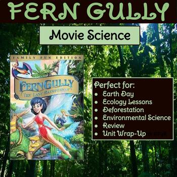 Preview of Fern Gully Movie Questions- Human Impact on the Environment/ Ecology