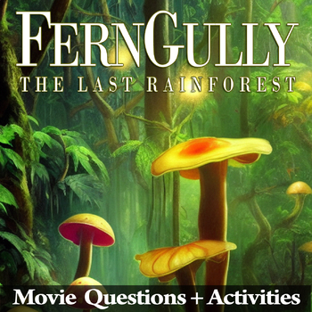 Preview of FernGully Movie Guide + Activities | Earth Day | Answer Key Inc