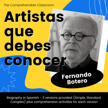 Preview of Fernando Botero - Artist biography in Spanish