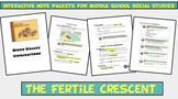 Fertile Crescent Interactive Digital Note Packet for Middl