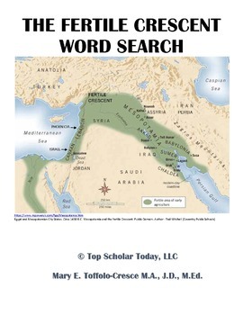 Preview of Fertile Crescent Word Search