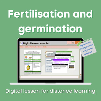 fertilisation and germination distance learning ks3 by cmgs science lessons