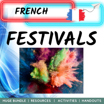 Preview of Festivals and Celebrations French Bundle
