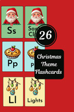 Festive 26 A-Z letters: Christmas-Themed Holiday ABC Flash