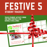 Festive 5 for Schools Student Tracker