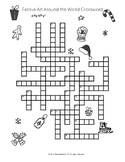 Festive Art Around the World Crossword Puzzle
