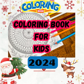 Festive Christmas Coloring Book – Unleash Your Creativity by Teaching 4 Mind