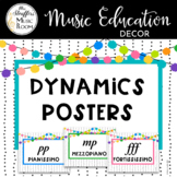 Festive Dynamics Posters Music Classroom Decor