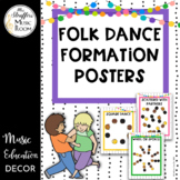 Festive Folk Dance Formation Posters Music Classroom Decor