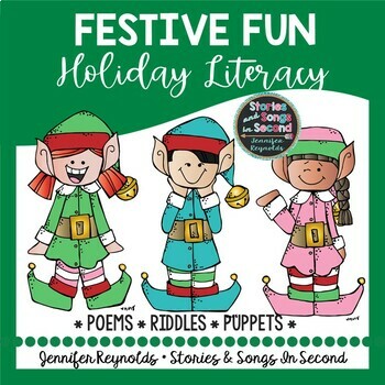 Festive Fun Holiday Riddle Pack--READ! THINK! WRITE!