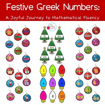 Preview of Festive Greek Numbers: A Joyful Journey to Mathematical Fluency