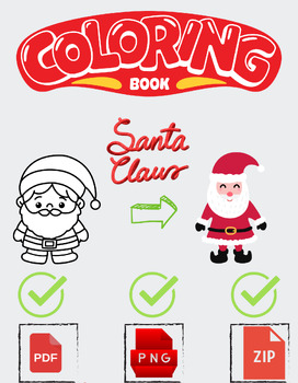 Preview of Festive Hues: A Christmas Coloring Extravaganza