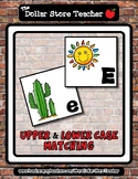 Festive Sun and Cactus - A to Z Upper & Lower Case Matchin