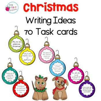 Preview of Festive Writing Prompts: Ignite Creativity and Spread Holiday Cheer