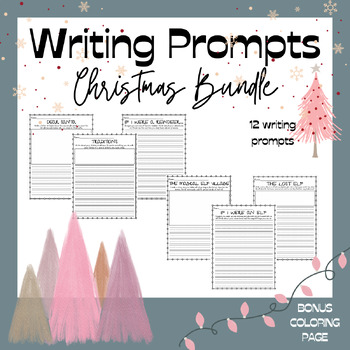 Preview of Festive Writing Wonderland: Christmas Writing Bundle