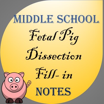Preview of Fetal Pig Dissection Pre-lab Notes/Slides and Laboratory Slides