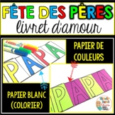 Fête des pères - Livret pour papa - French Father’s Day