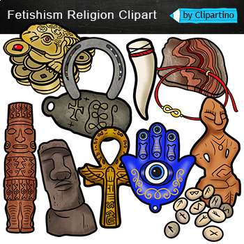 Preview of Fetishism religion Clip Art /Primitive /ancient history clipart Commercial use