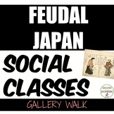 Feudal Japan Activity Social Classes Gallery Walk
