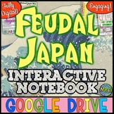 Feudal Japan DIGITAL Interactive Notebook!  Google Drive |