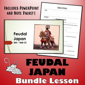 Preview of Feudal Japan GRAPES Bundle Lesson