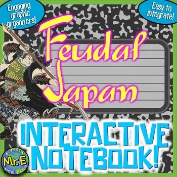 Preview of Feudal Japan Interactive Notebook Activities for Medieval Japan