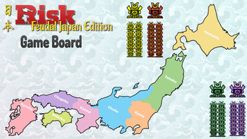 Preview of Feudal Japan Review Board Game (Risk)