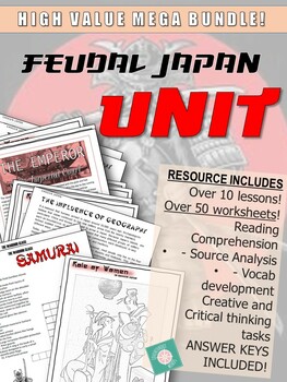 Preview of Feudal Japan - Shogun Japan WHOLE UNIT - High Value Bundle!