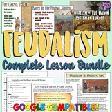 Feudalism Lesson Plan Bundle for Middle Ages or Medieval E