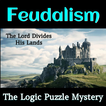 Preview of Feudalism - Map Puzzle Activity, Key Characteristics Diagram and Reading