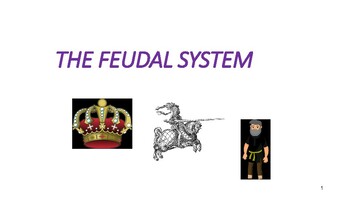 Preview of Feudalism PowerPoint, Note-Taker and Quiz