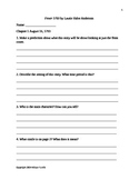 Fever 1793 Comprehension Question Packet