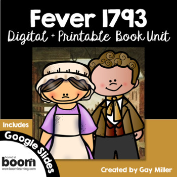 Preview of Fever 1793  Novel Study: Digital + Printable Book Unit