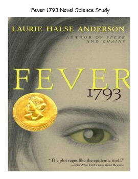 Preview of Fever 1793 Science Novel Study