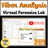Fiber Analysis Virtual Forensics Lab --  Burn Tests & Colo