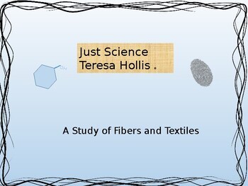 Preview of Fibers and Textiles