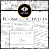 Fibonacci Activities (Spirals, history, golden ratio, numbers)