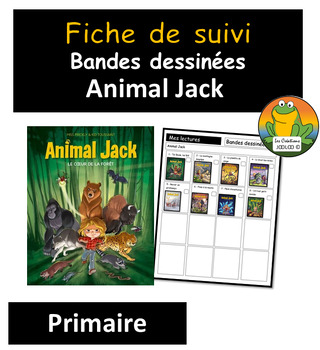 Preview of Fiche de suivi - Animal Jack