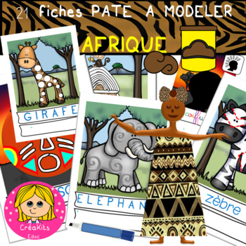 Preview of Fichier Pâte à Modeler AFRIQUE