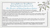 Fiction And Story Elements Reading Comprehension Question Cards