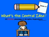 Fiction Central Idea short stories and graphic organizers 