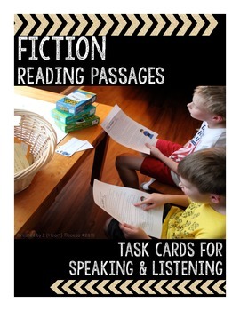 Preview of Fiction Close Reading Passage