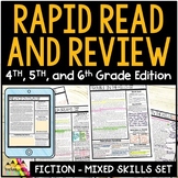 Fiction Comprehension Review | Digital and Printable