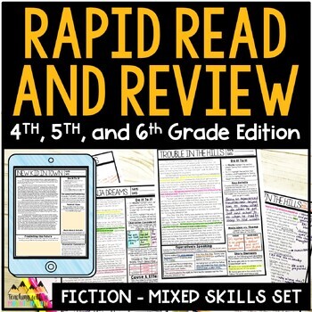 Preview of Fiction Comprehension Review | Reading