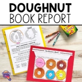 Character Doughnut Box Fiction Craftivity Book Report Prot
