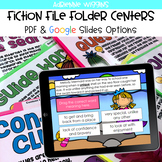 Fiction File Folder Centers BUNDLE (Google Classroom & PDF