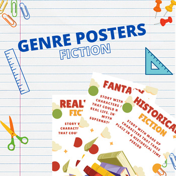 Preview of Fiction Genre Posters